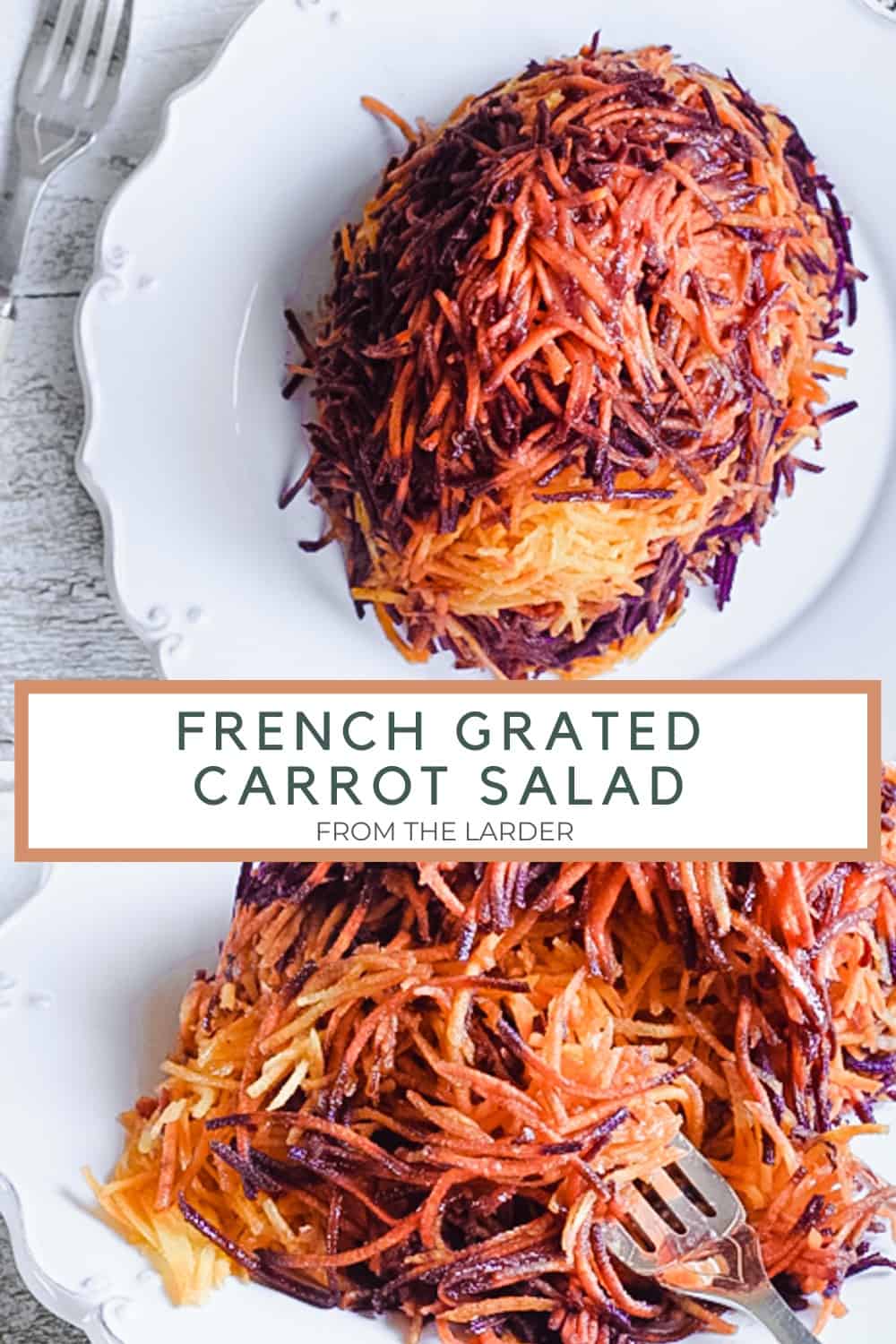 French Grated Carrot Salad (Carottes Râpées) - From The Larder