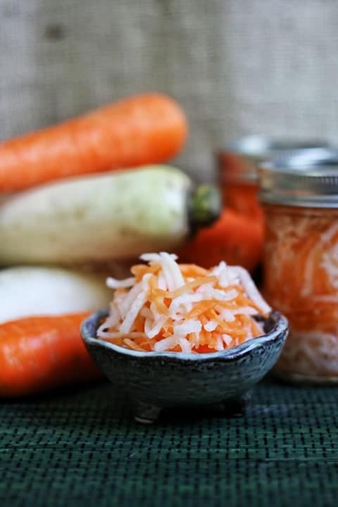 Vietnamese Mooli and Carrot Pickles - From The Larder