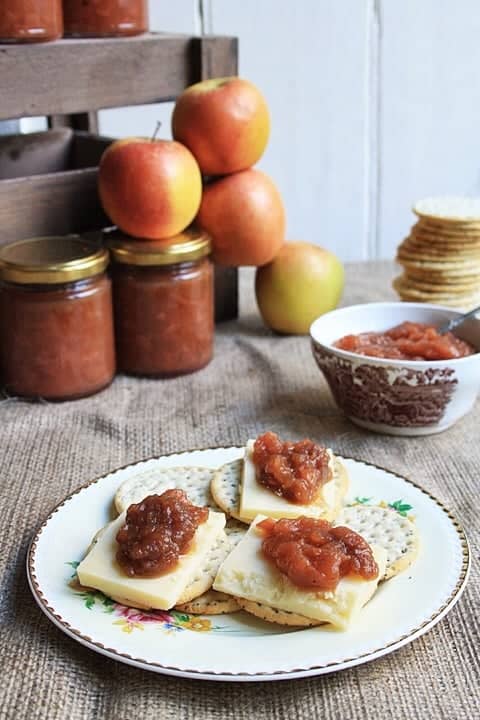 Apple and Stem Ginger Chutney - From The Larder