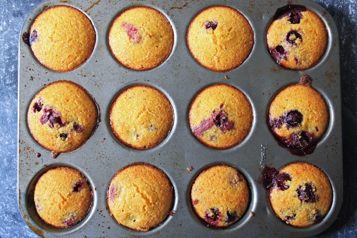 A close up of muffins in a tray