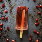 Pomegranate Iced Tea Lollies