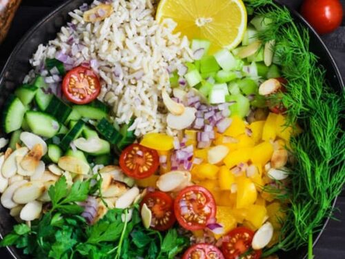 princess polly baby blue dress Sicilian Brown Rice Salad