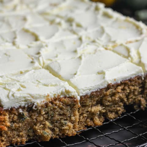 Gluten-Free Courgette Oatmeal Cake with Lemon Mascarpone Icing This Gluten-Free Courgette Oatmeal Cake with Lemon Mascarpone Icing makes the most of summer’s bounty and is perfectly light, moist and incredibly moreish
