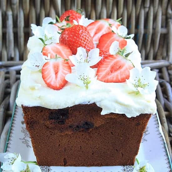 Strawberry Honey Cake Strawberry Honey Cake