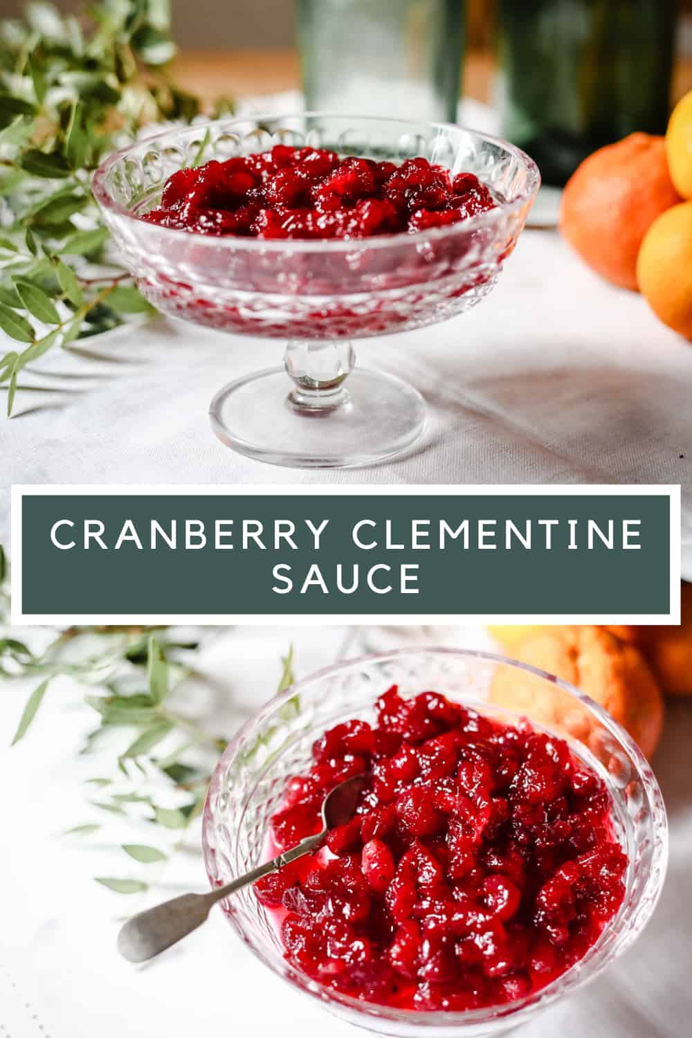 Cranberry Clementine Sauce From The Larder