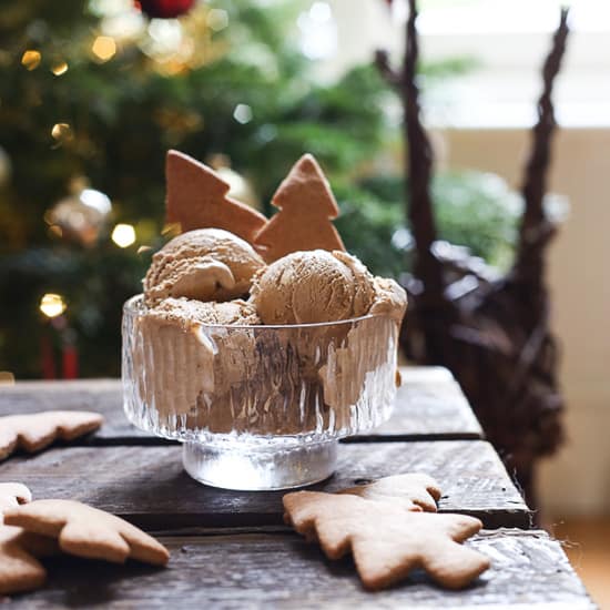 Gingerbread Ice Cream Gingerbread Ice Cream