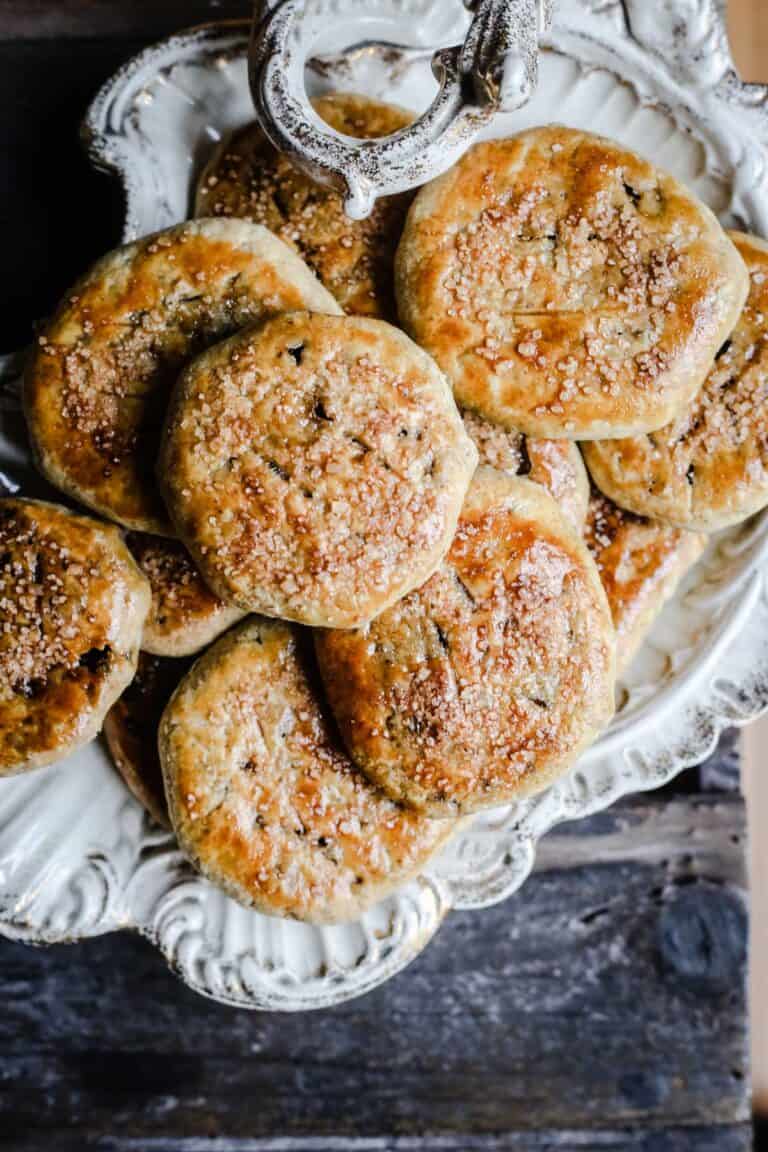 Gluten-Free Eccles Cakes on a plate