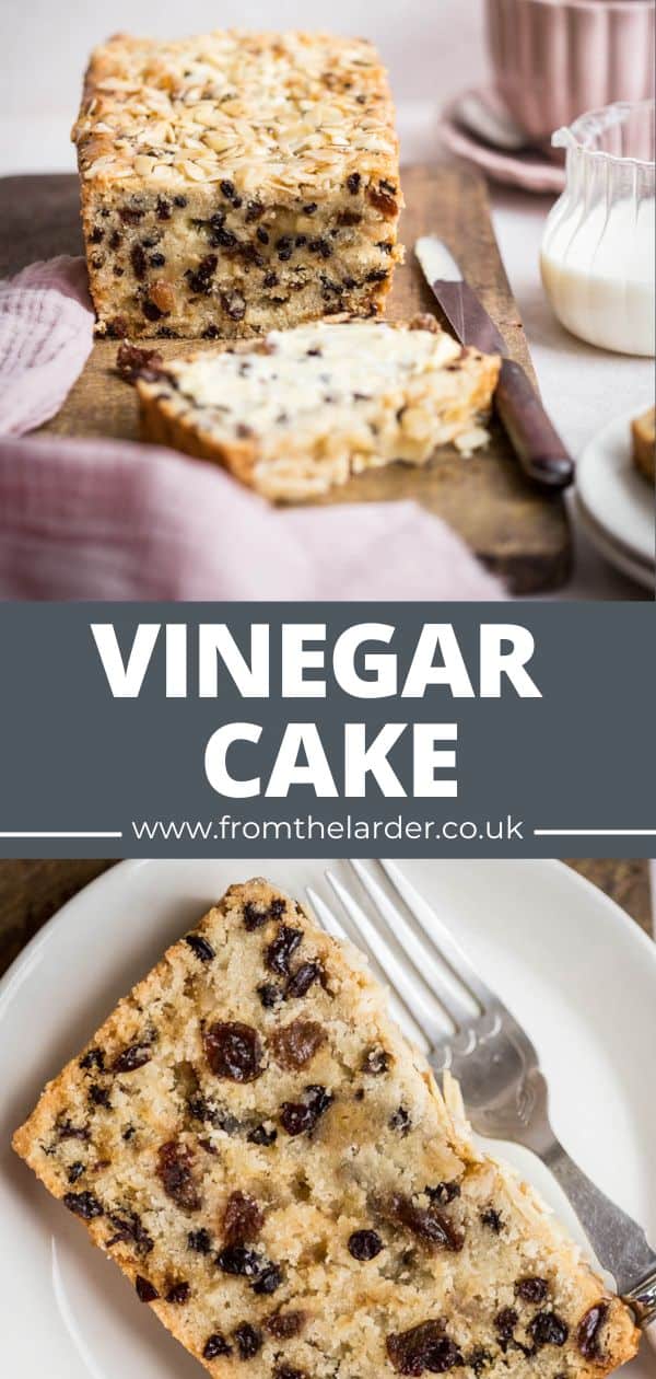 Vinegar Cake From The Larder