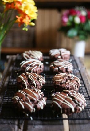 Easter Spiced Chocolate Chip Scones {gluten-free}