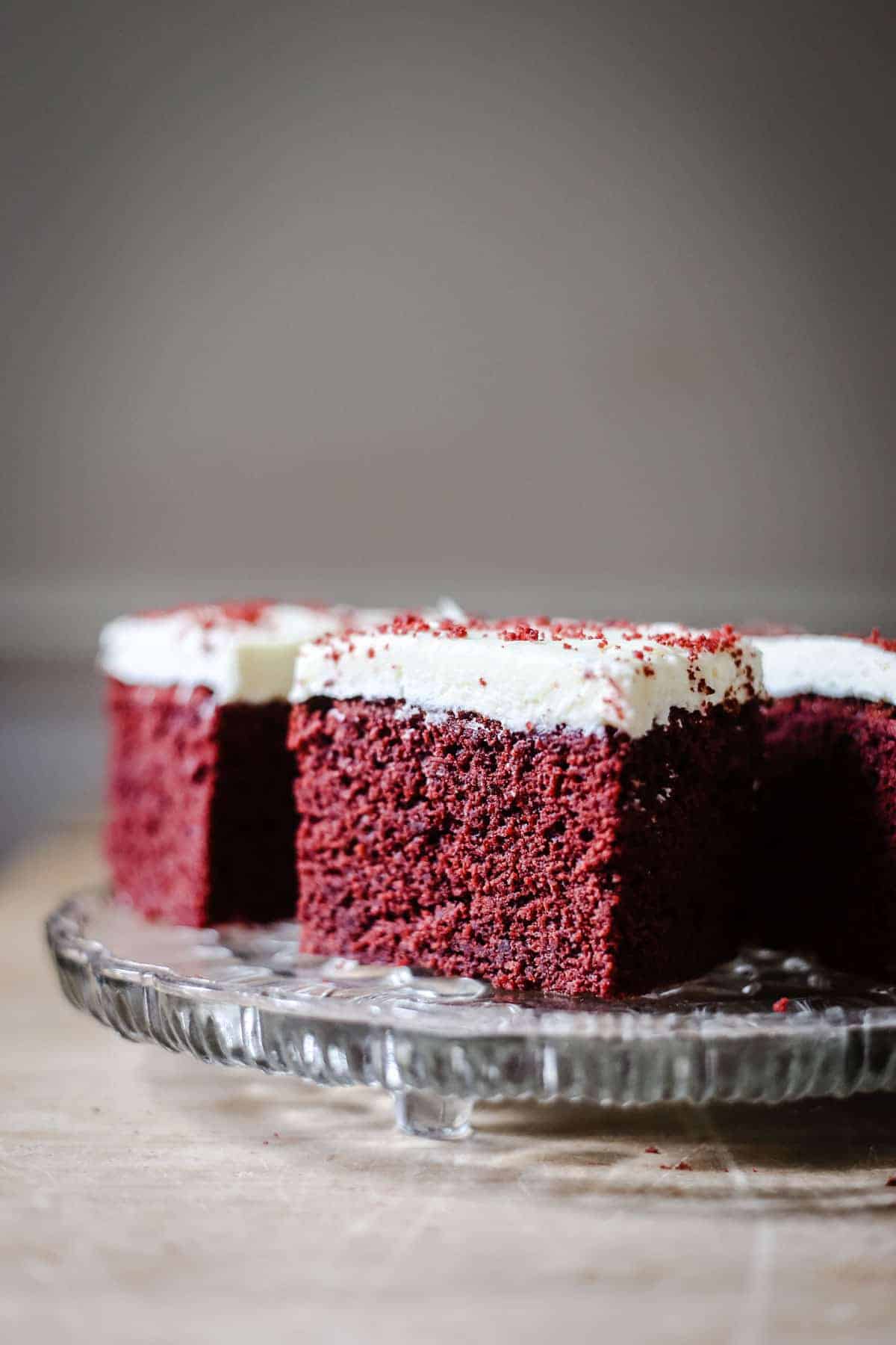 Gluten Free Red Velvet Cake From The Larder