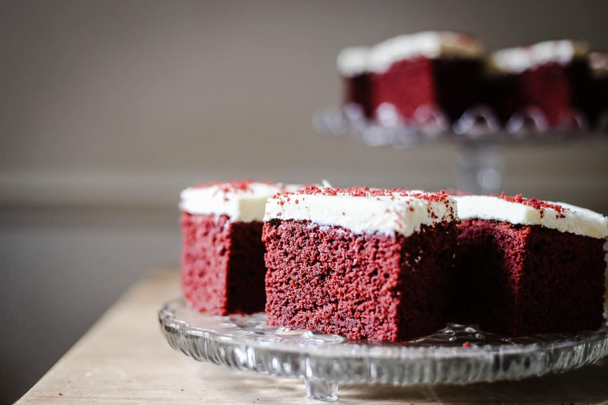 Gluten Free Red Velvet Cake From The Larder