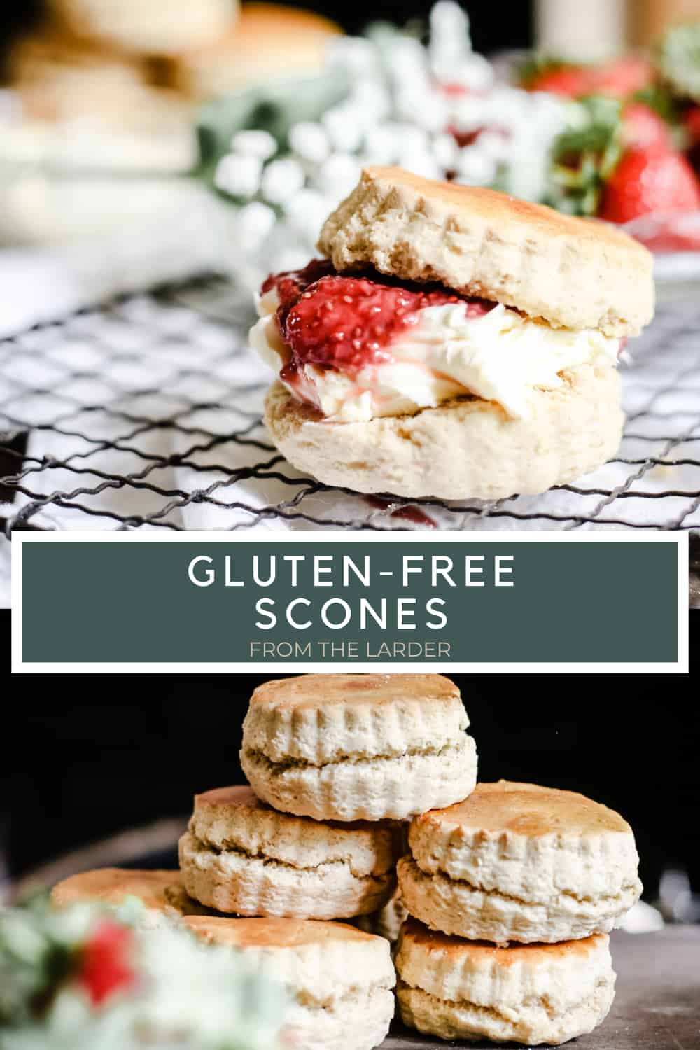 Gluten-Free Scones (without xanthan gum) - From The Larder