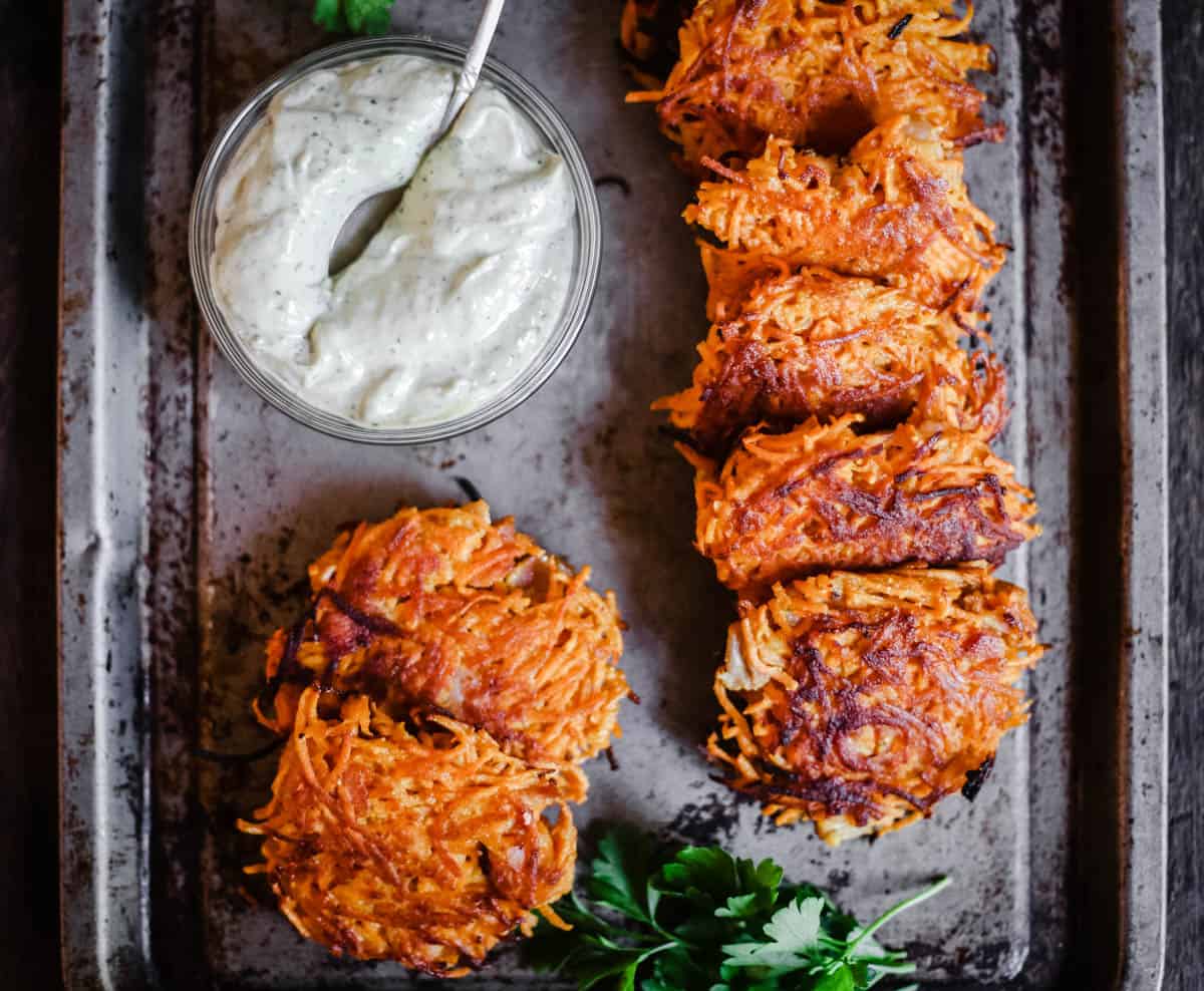 Sweet Potato Rosti with Bacon - From The Larder
