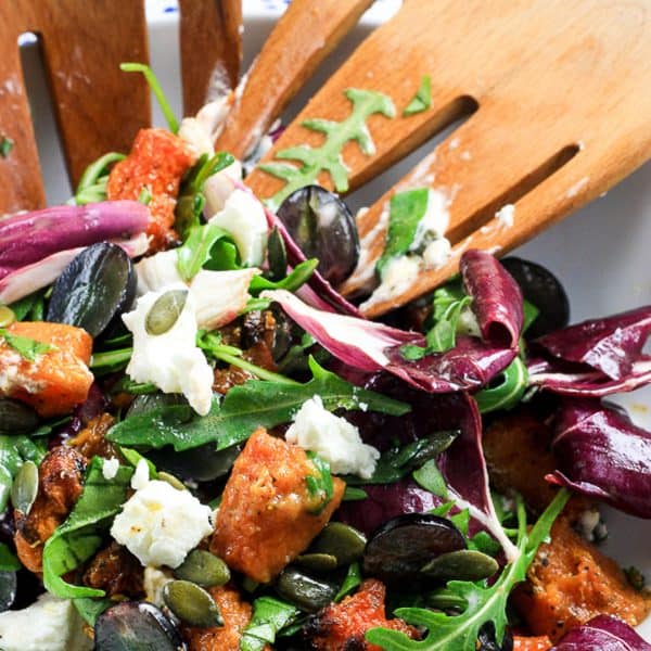 Spiced Roast Squash and Goats Cheese Salad Spiced Roast Squash and Goats Cheese Salad