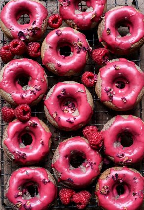 overview of Raspberry Doughnuts