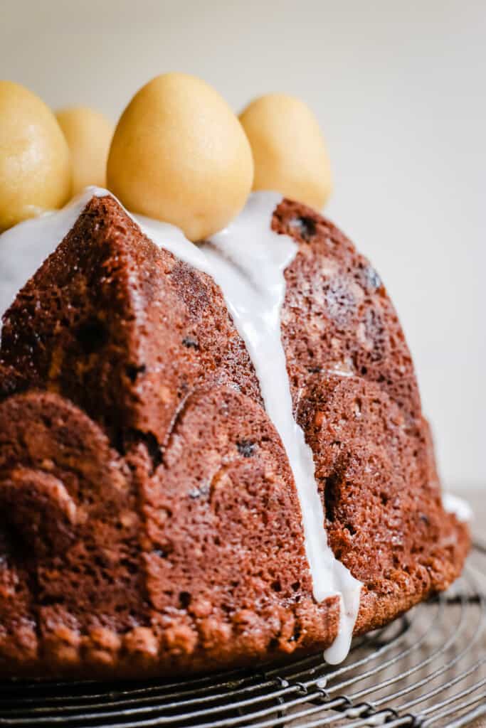 Gluten-Free Simnel Cake - Easter Bundt Cake - From The Larder