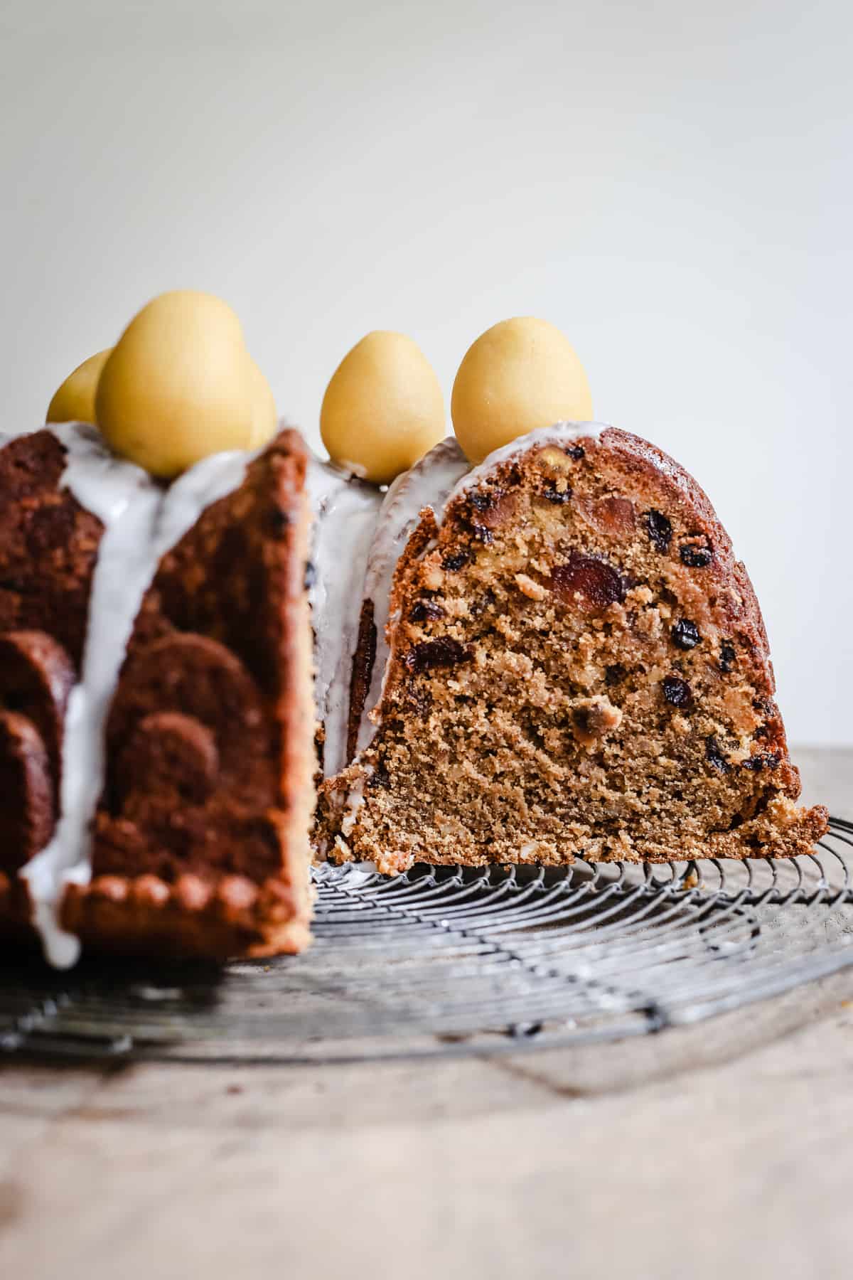 Gluten-Free Simnel Cake - Easter Bundt Cake - From The Larder