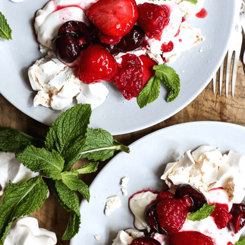 Red Berry Eton Mess with Mascarpone From The Larder