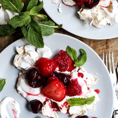 A plate of Eton Mess