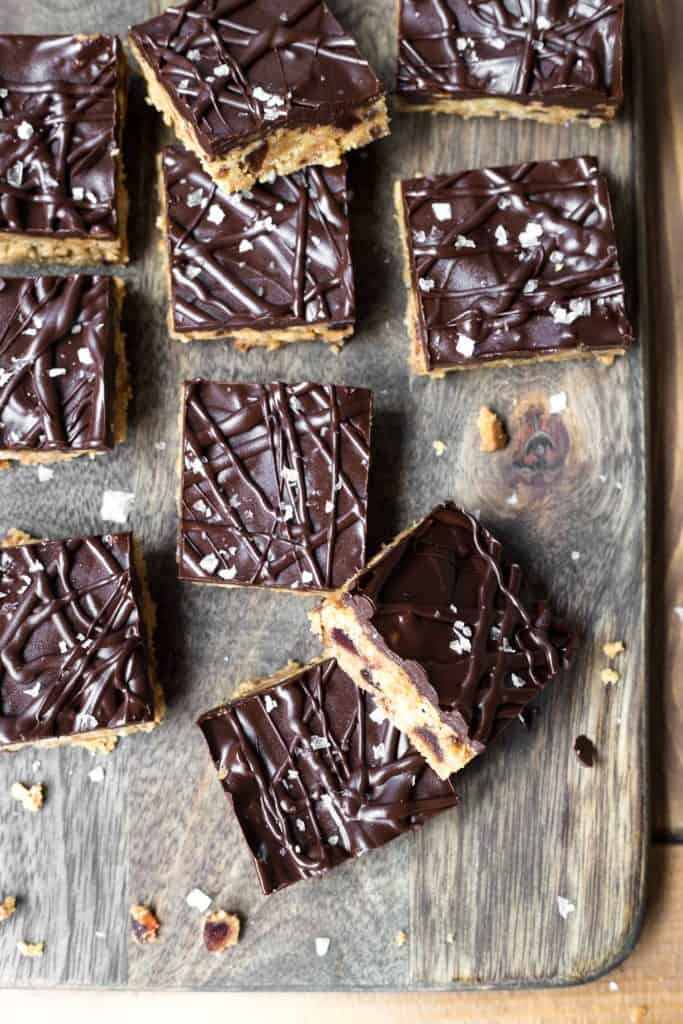 Overview of Chocolate Tiffin bars
