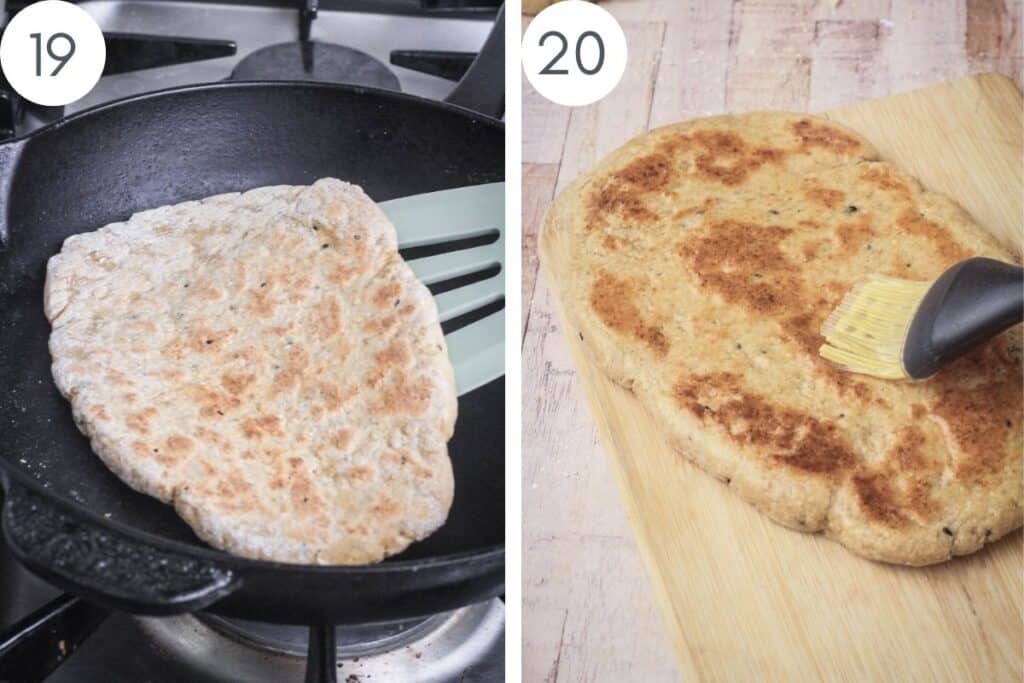 Soft and Fluffy GlutenFree Naan Bread (no yeast) From The Larder