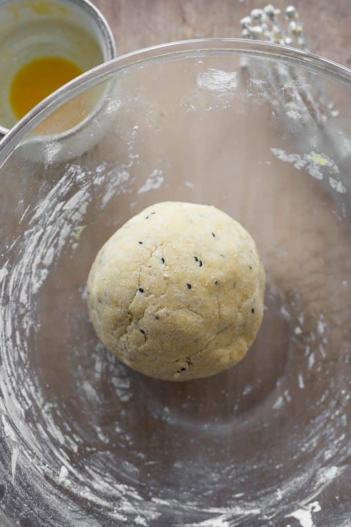 dough for gluten-free naan bread