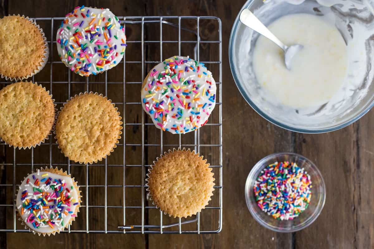 Easy Gluten-Free Fairy Cakes - From The Larder
