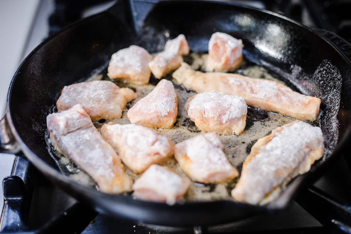 maple smoked salmon nuggets