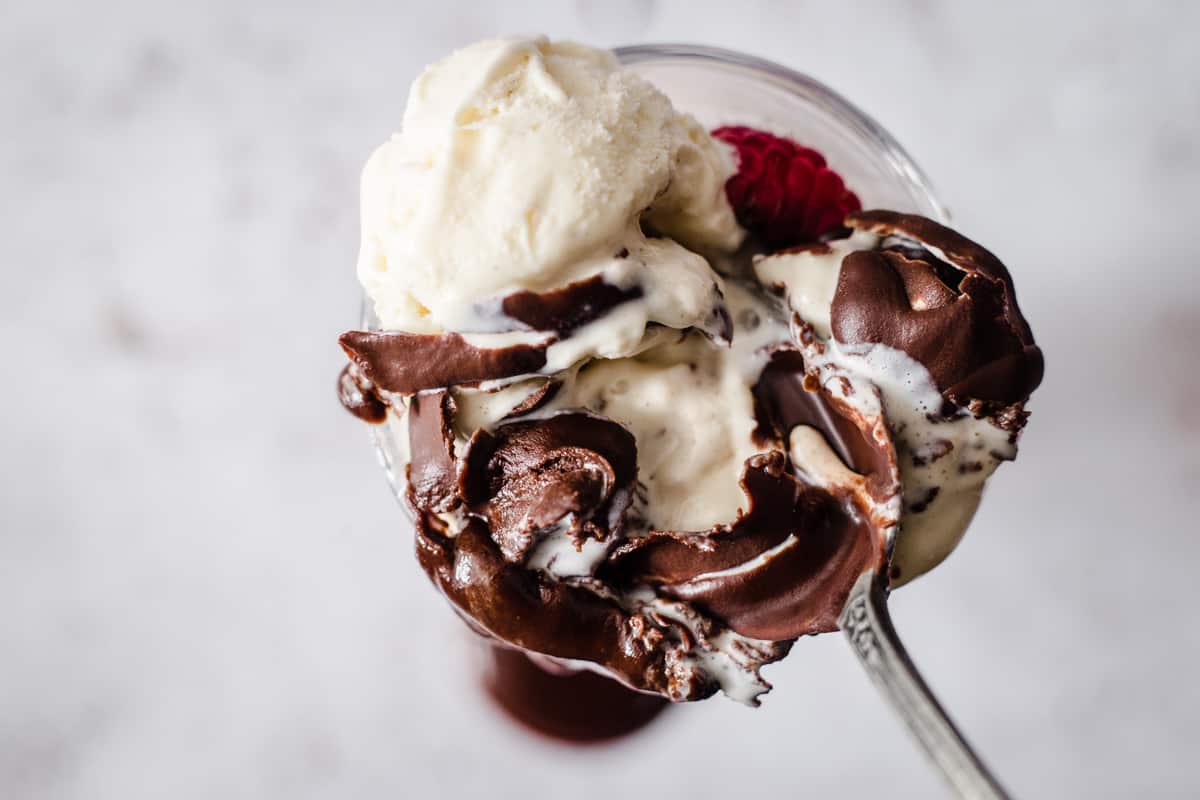 Easy Hot Chocolate Sauce From The Larder