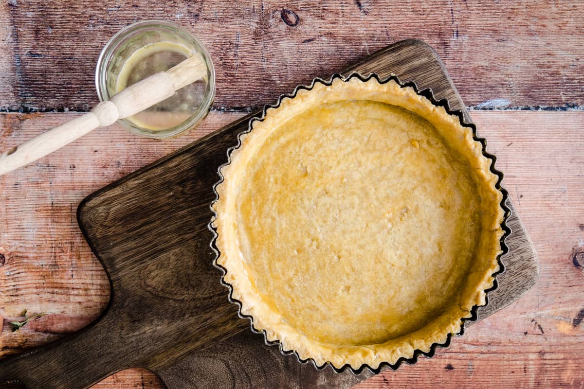 Easy Gluten-Free Cheese Quiche - From The Larder