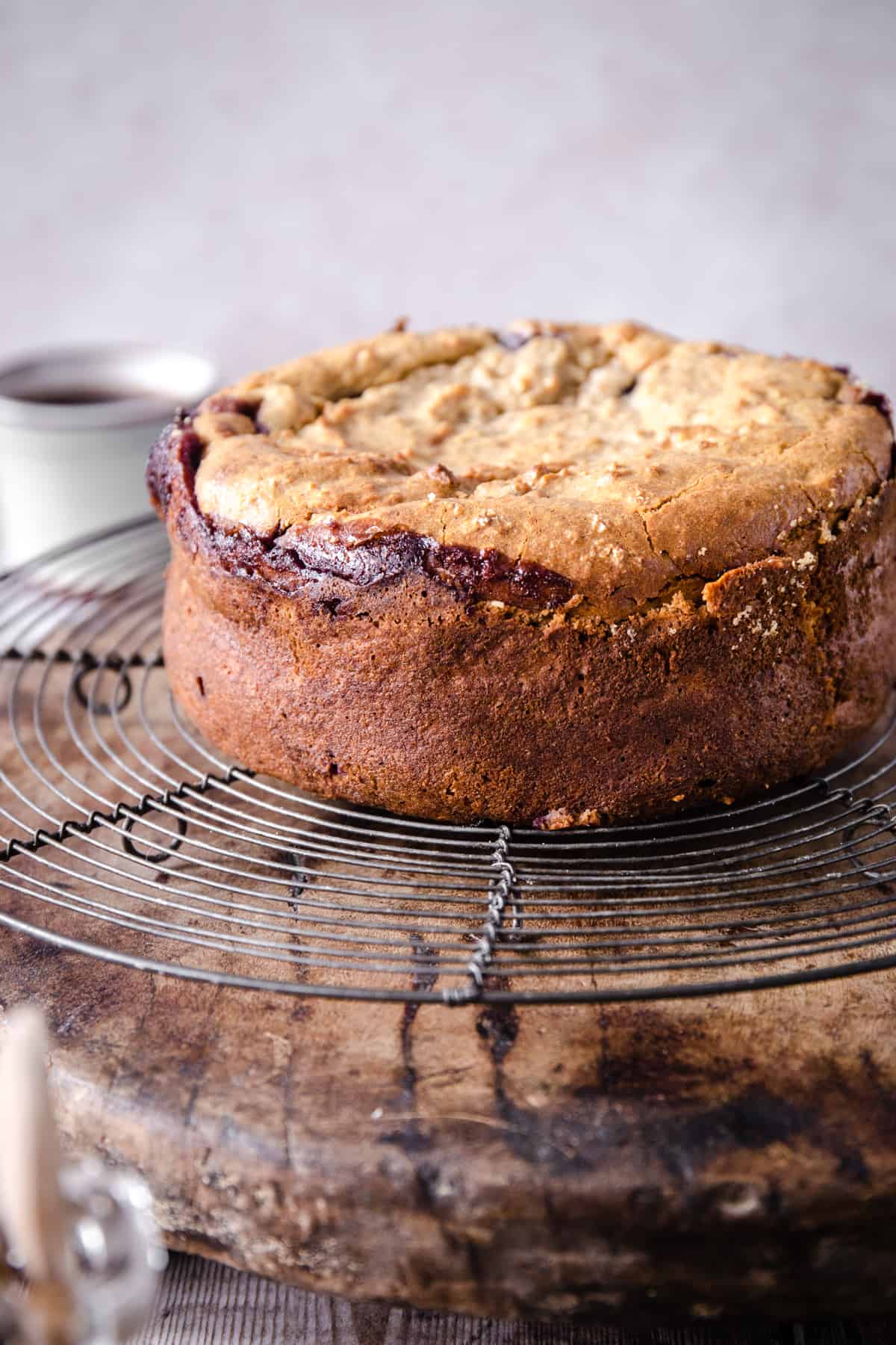 Leftover Porridge Cake From The Larder