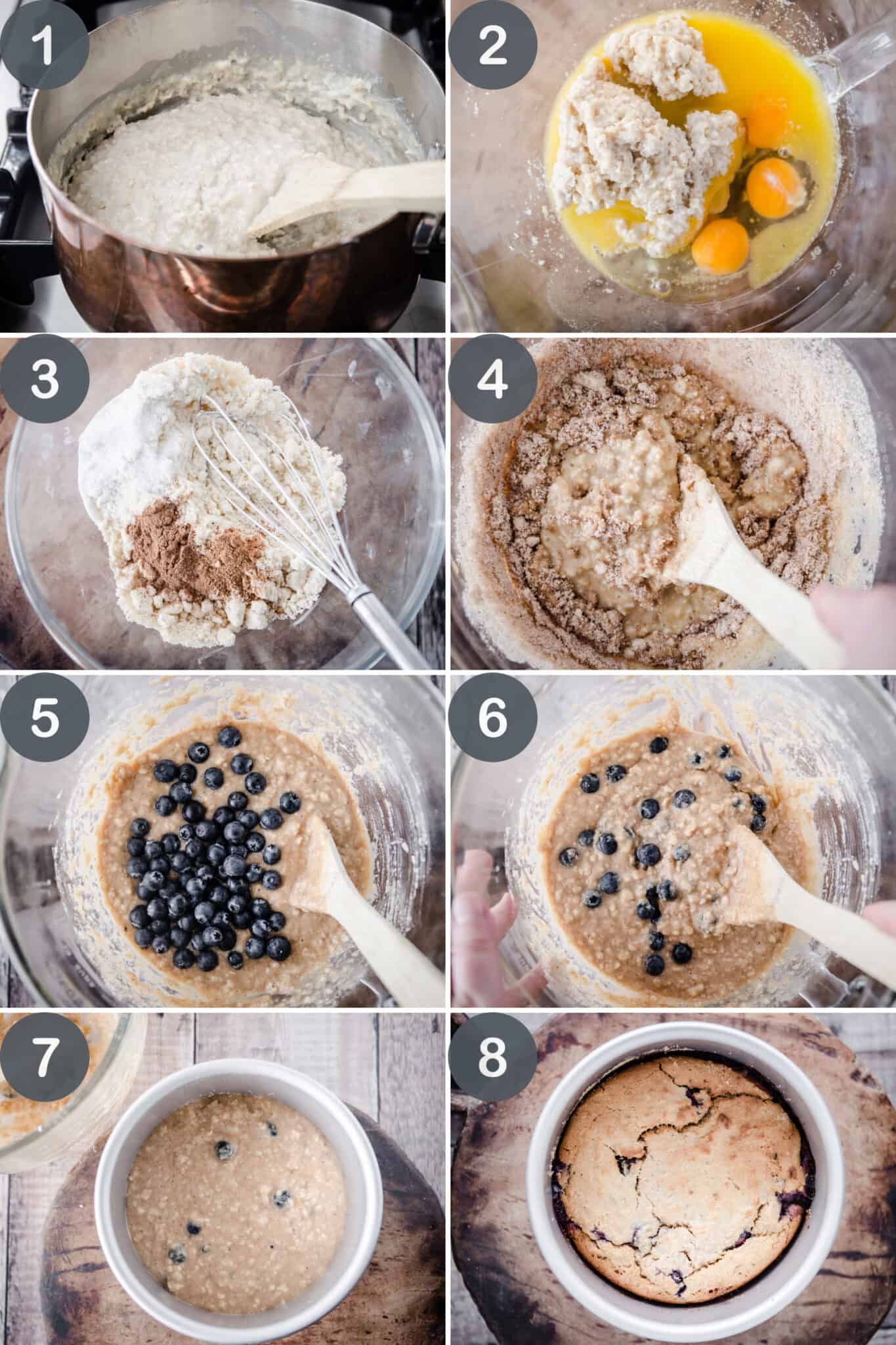 Leftover Porridge Cake From The Larder