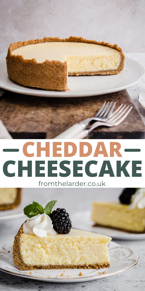 Cheddar Cheesecake From The Larder
