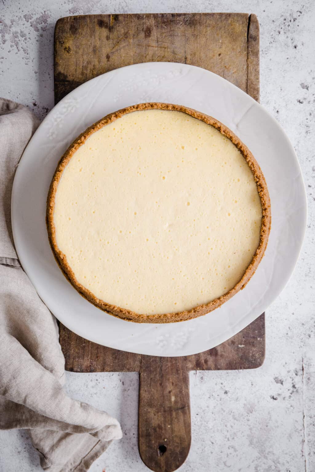 Cheddar Cheesecake From The Larder