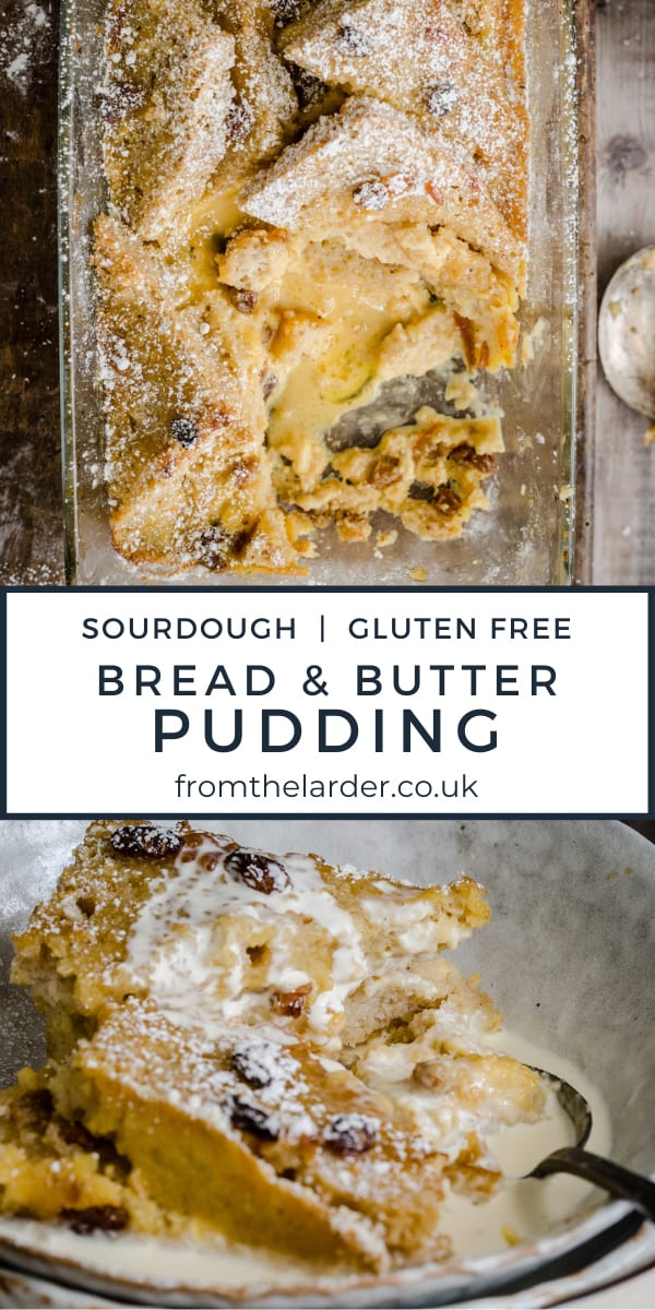 GlutenFree Bread and Butter Pudding From The Larder