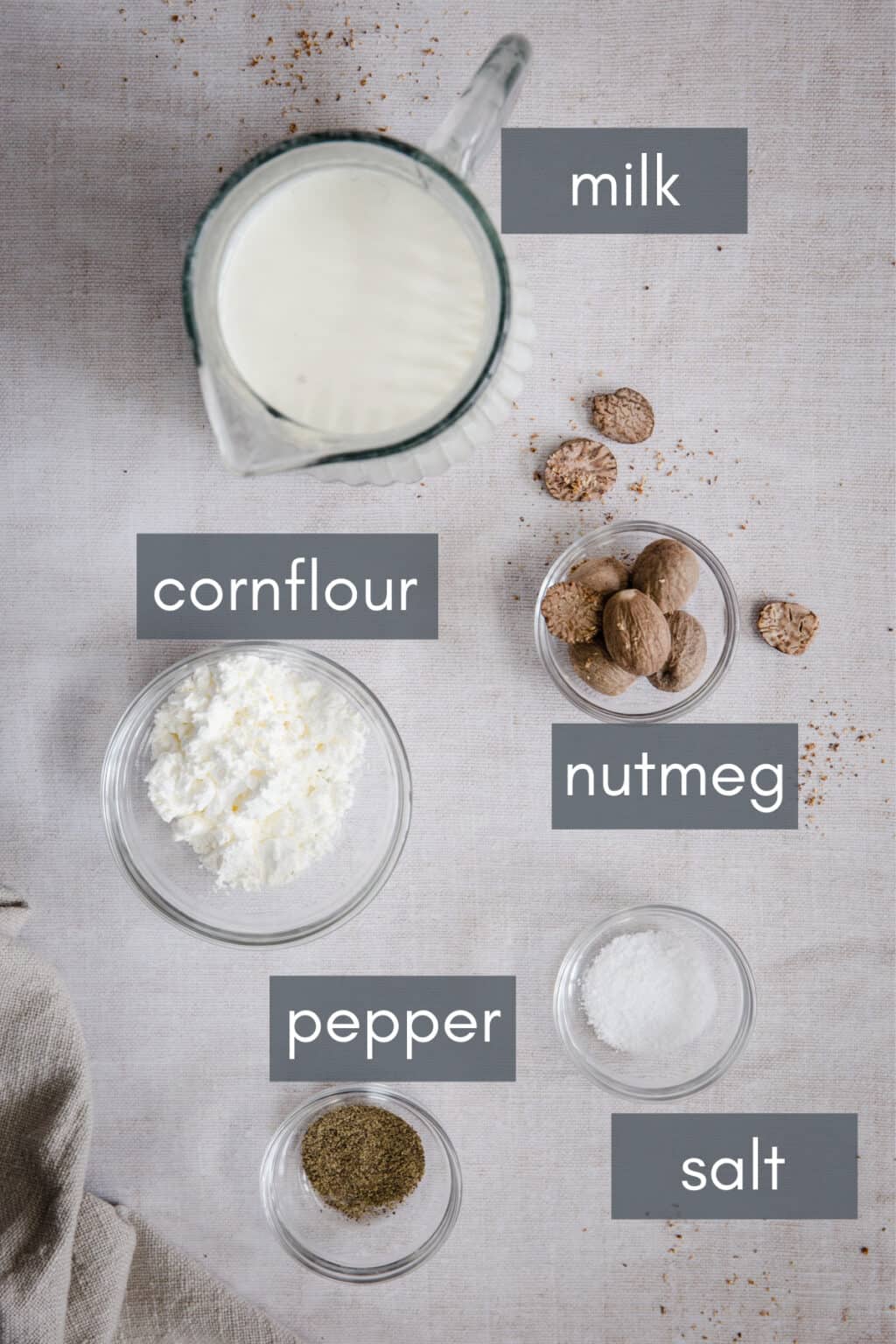 GlutenFree White Sauce (with cornflour) From The Larder