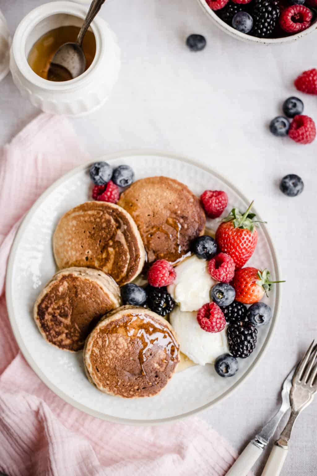 GlutenFree American Pancakes From The Larder