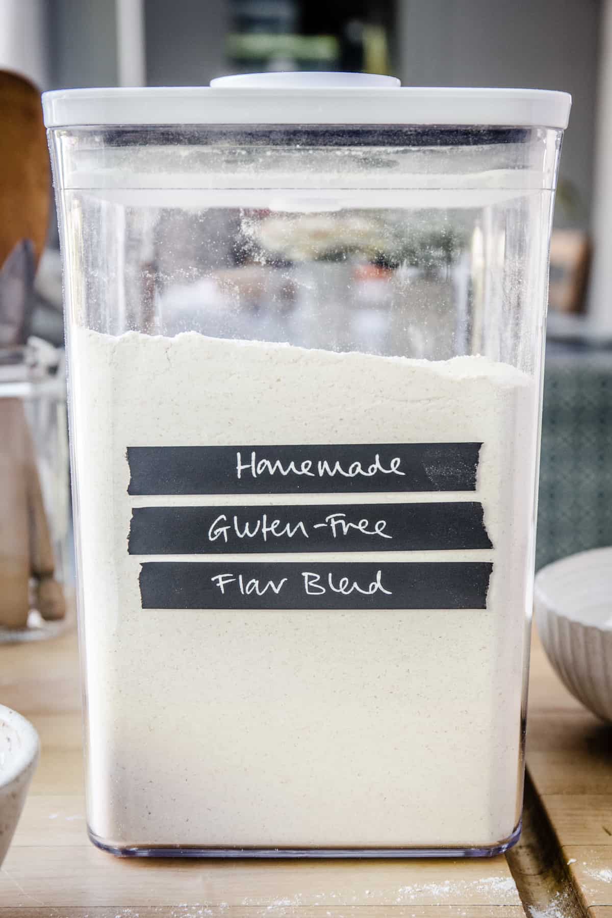 Homemade Gluten-Free Flour Blend (no xanthan gum) - From The Larder