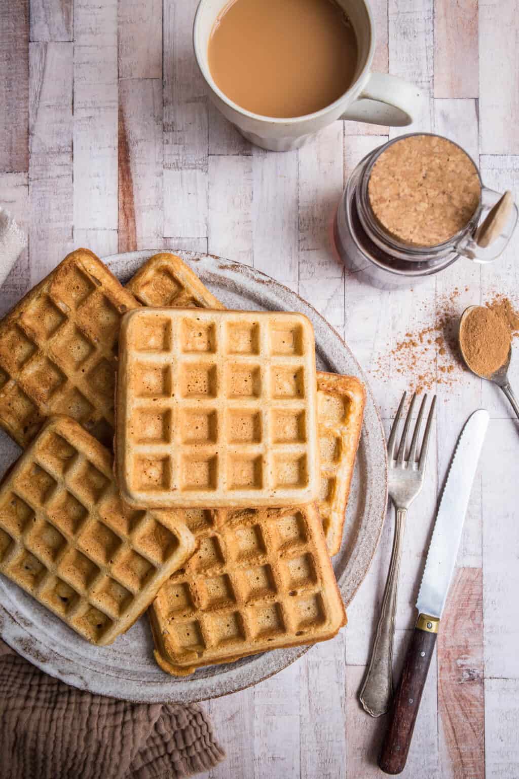 Quick and Easy GlutenFree Waffle Recipe (sweet rice flour) From The