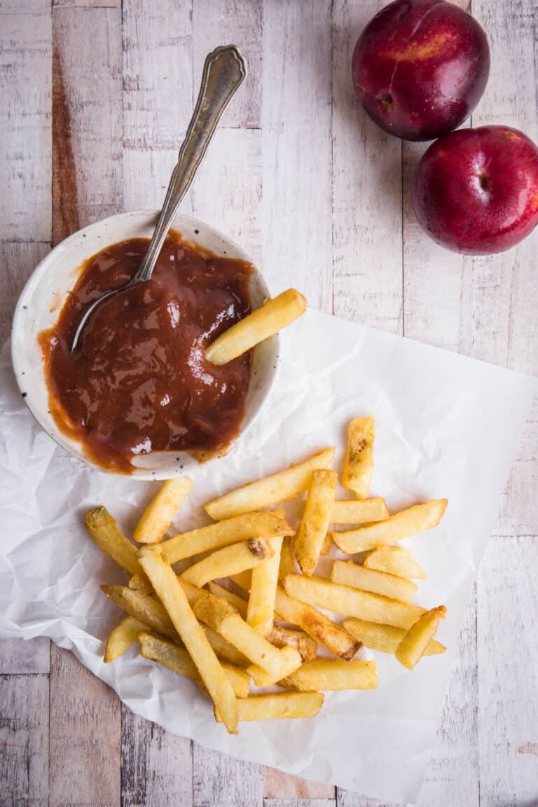 Plum BBQ Sauce From The Larder