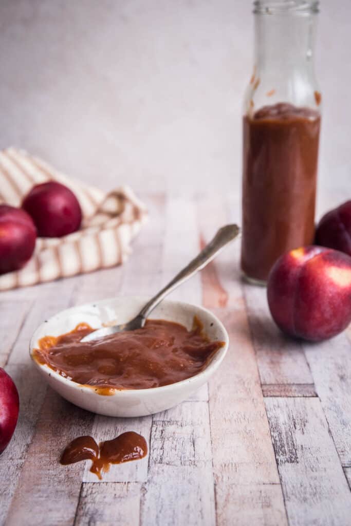 Plum BBQ Sauce From The Larder