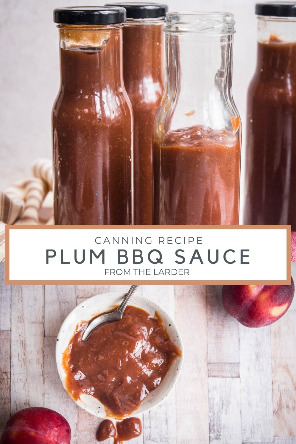 Plum BBQ Sauce From The Larder