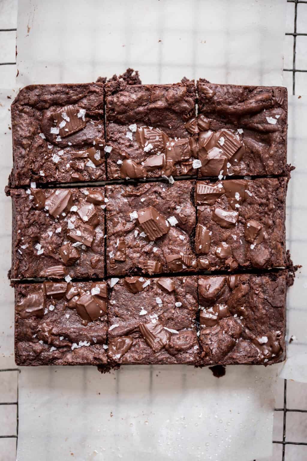 Easy Fudgy GlutenFree Brownies From The Larder