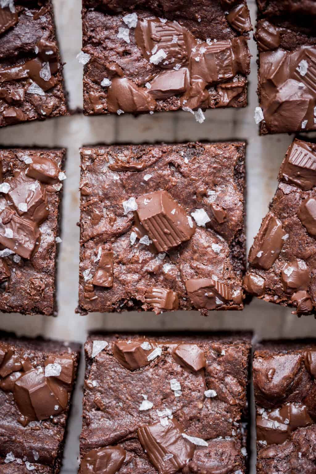 Easy Fudgy GlutenFree Brownies From The Larder