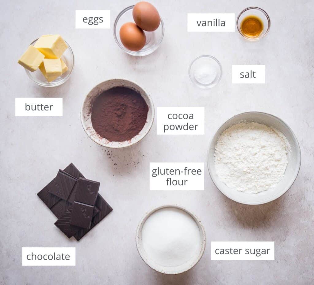 Easy Fudgy GlutenFree Brownies From The Larder