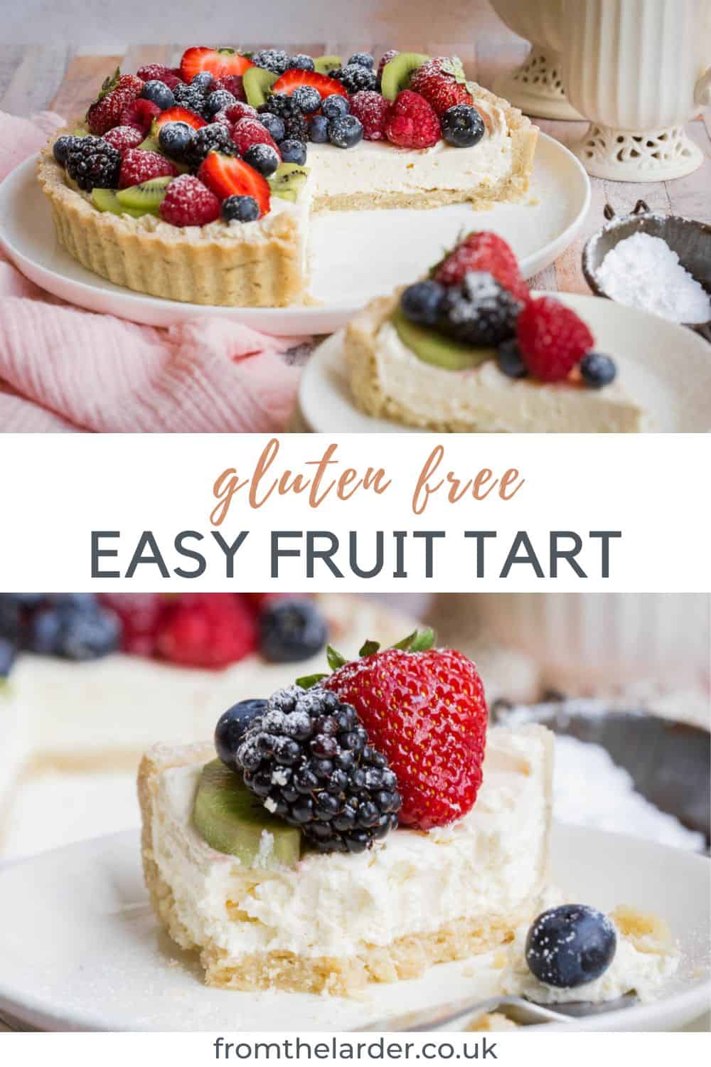 Easy GlutenFree Fruit Tart From The Larder