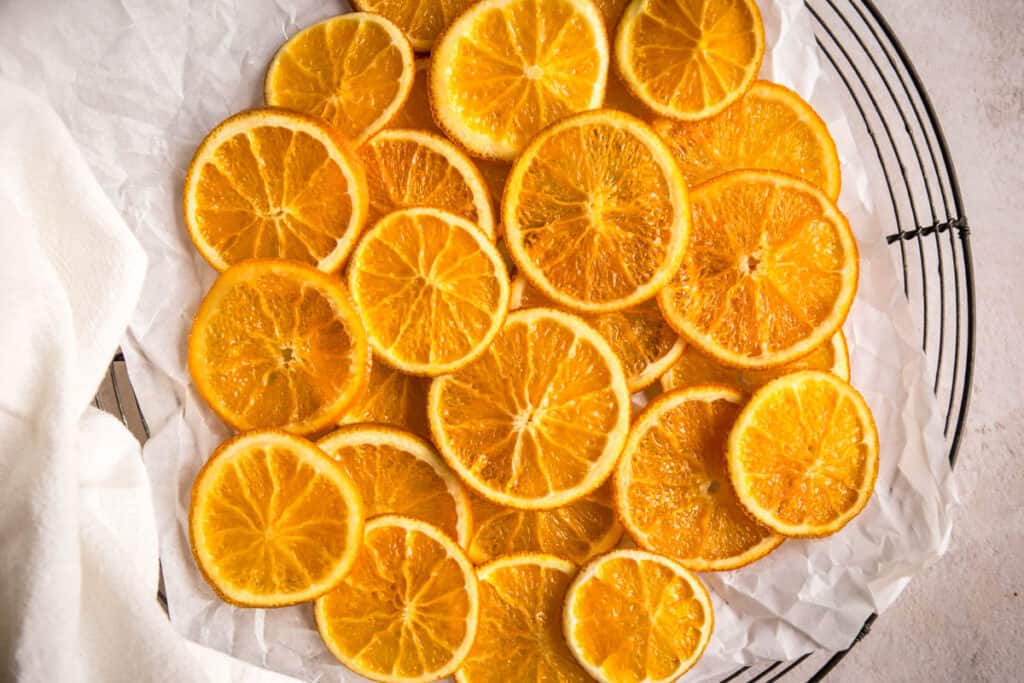 Caramelised Candied Orange Slices From The Larder