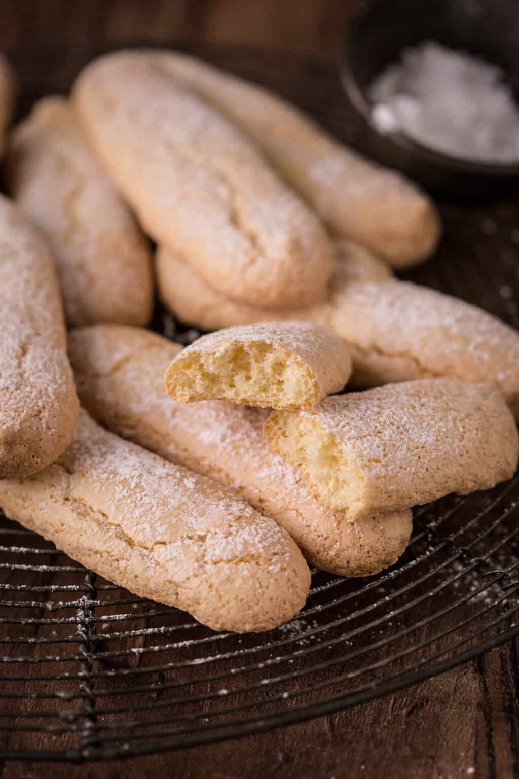 How to Make GlutenFree Ladyfingers (Savoiardi) From The Larder