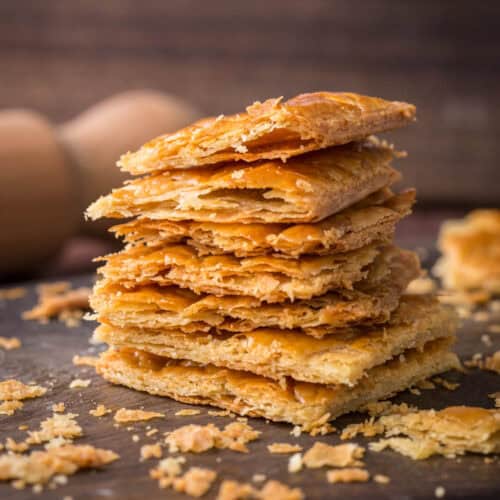 Crisp and golden airy layers of Gluten-Free Puff Pastry.