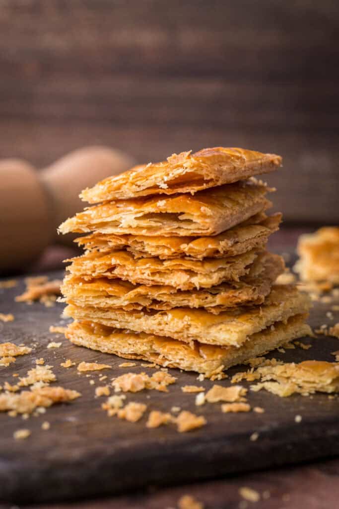 Crisp and golden airy layers of Gluten-Free Puff Pastry.